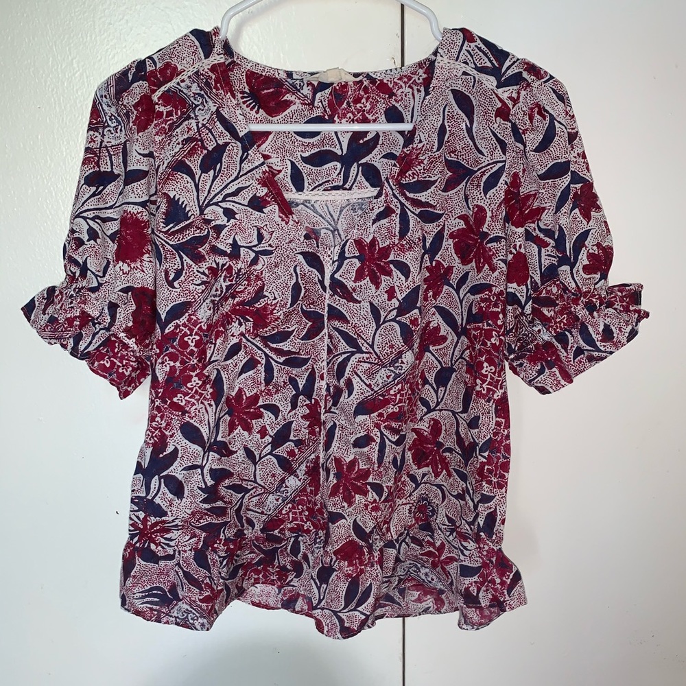 ☀️ Lucky brand floral top